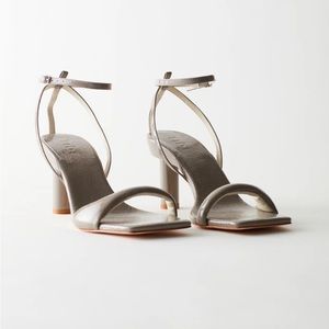Tibi Daniel Sandal - Smoke Grey - size 39